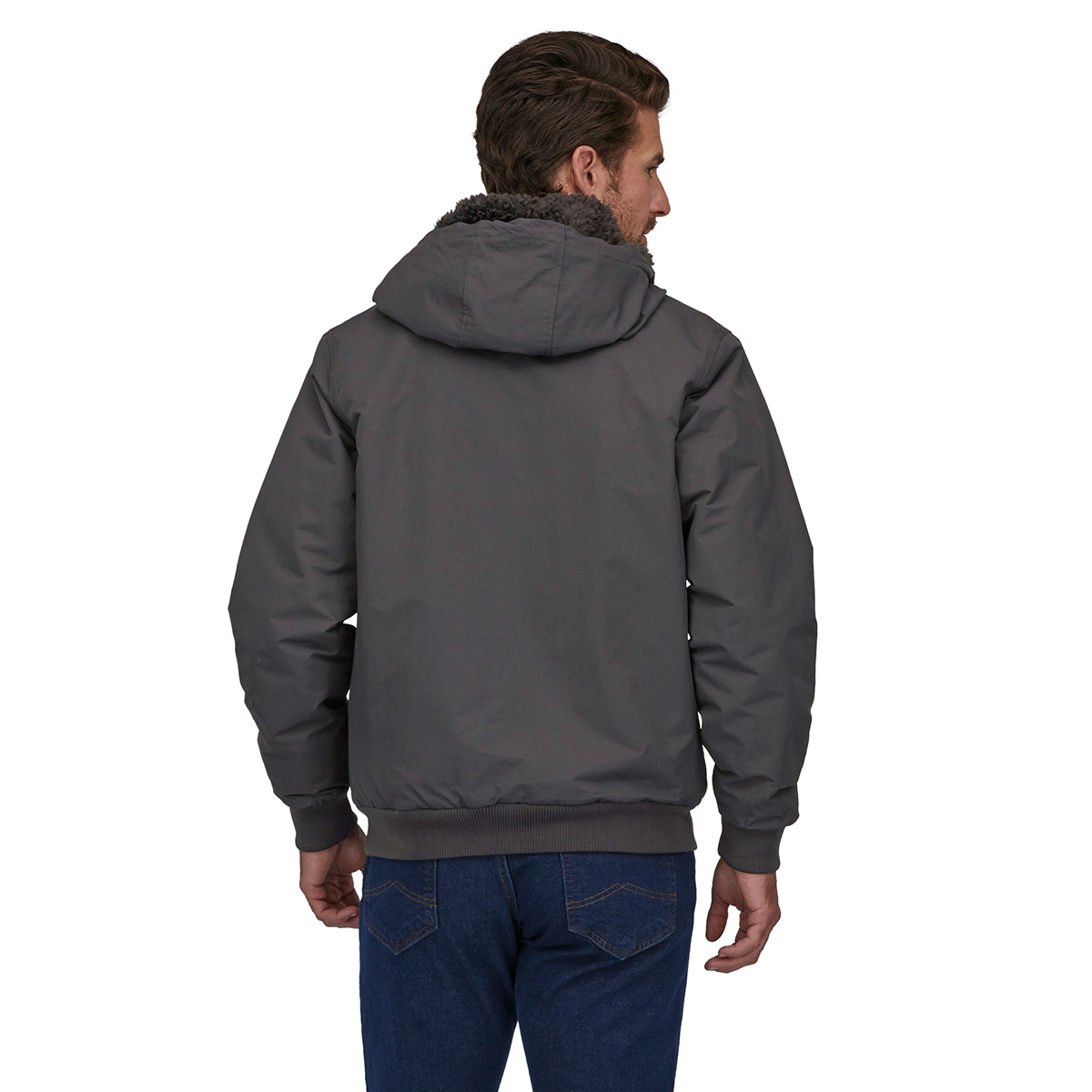 Men's Lined Isthmus Hoody Ink Black - 3