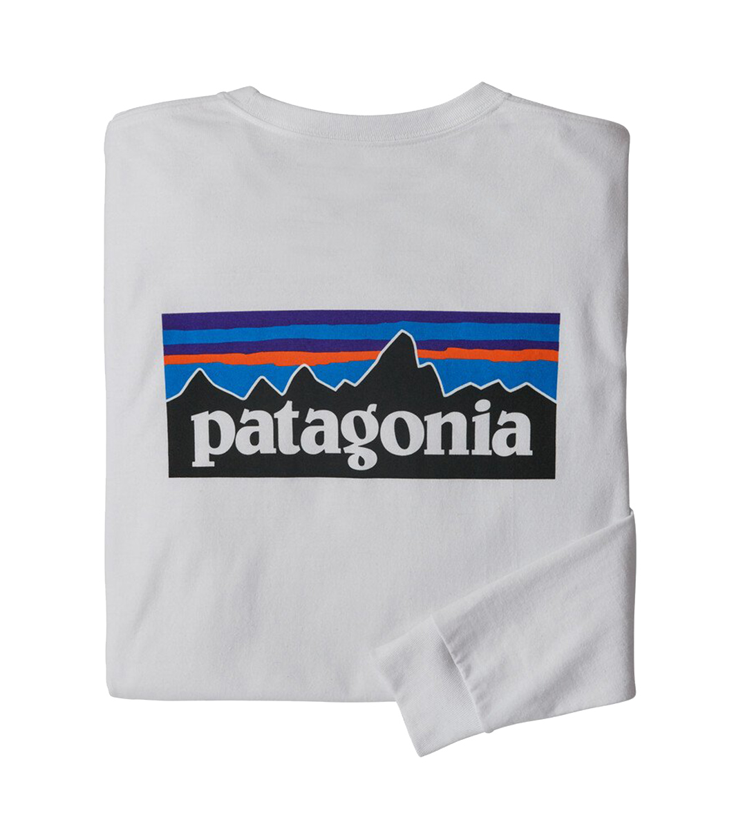 Men's Long-Sleeved P-6 Logo Responsibili-Tee® White - 1