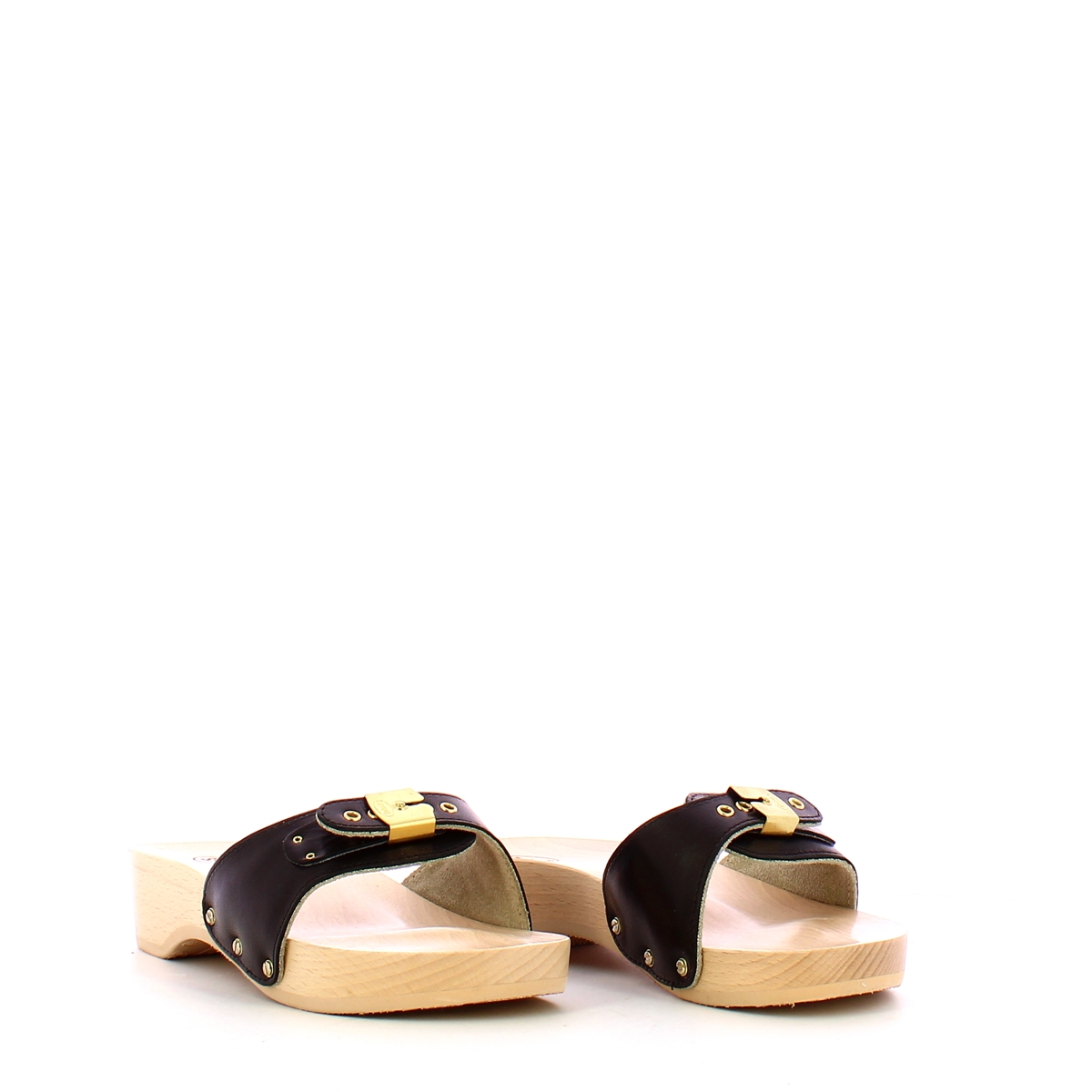 Zoccolo Pescura Heel Black