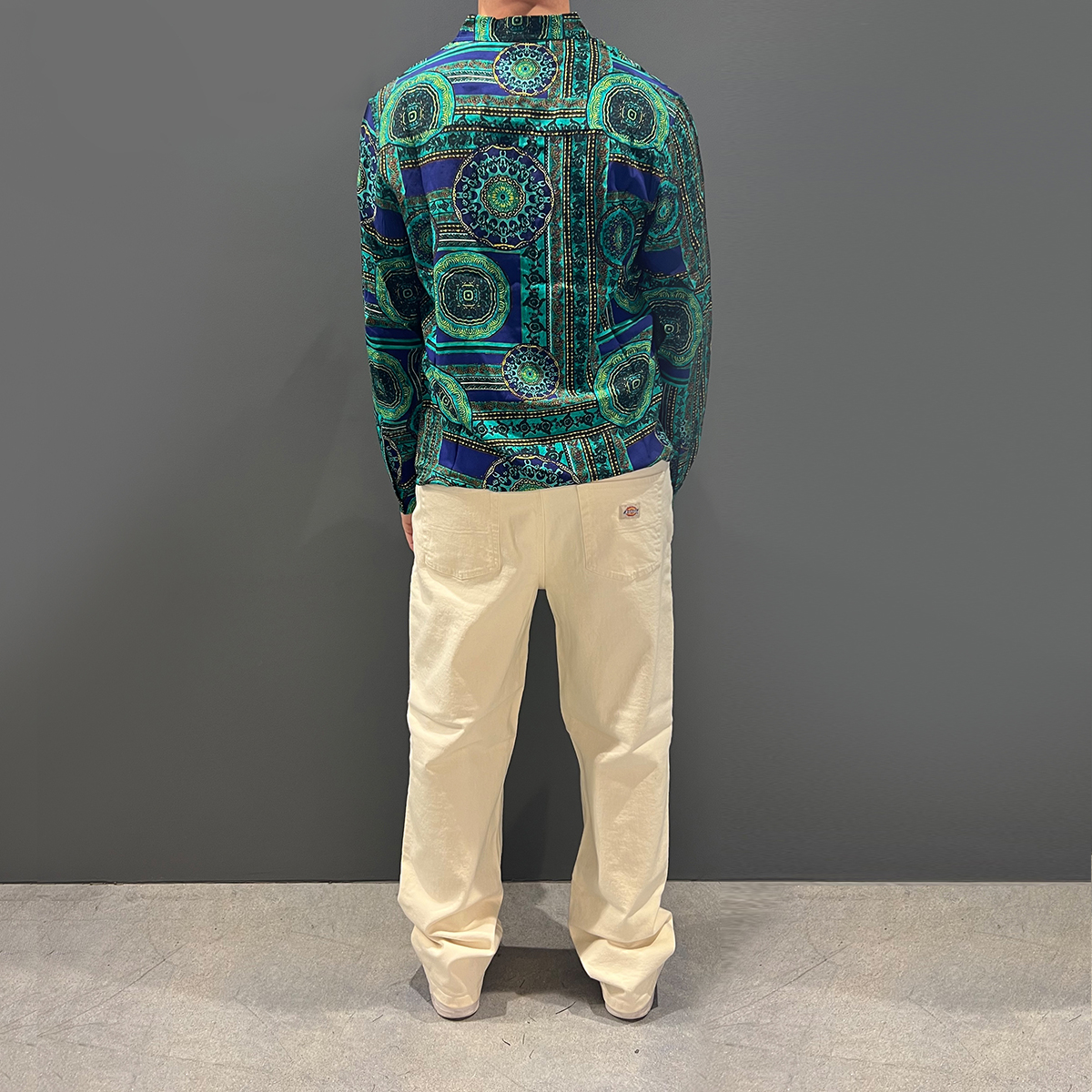 Camicia Long Sleeve Shirt Oasis Green