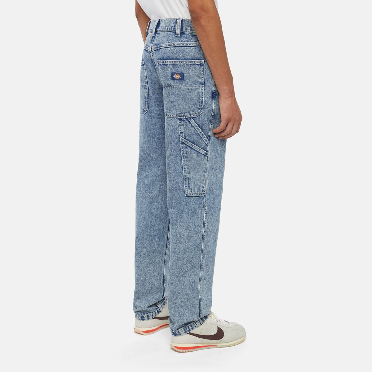 Pantaloni Denim Blue Marble Wash