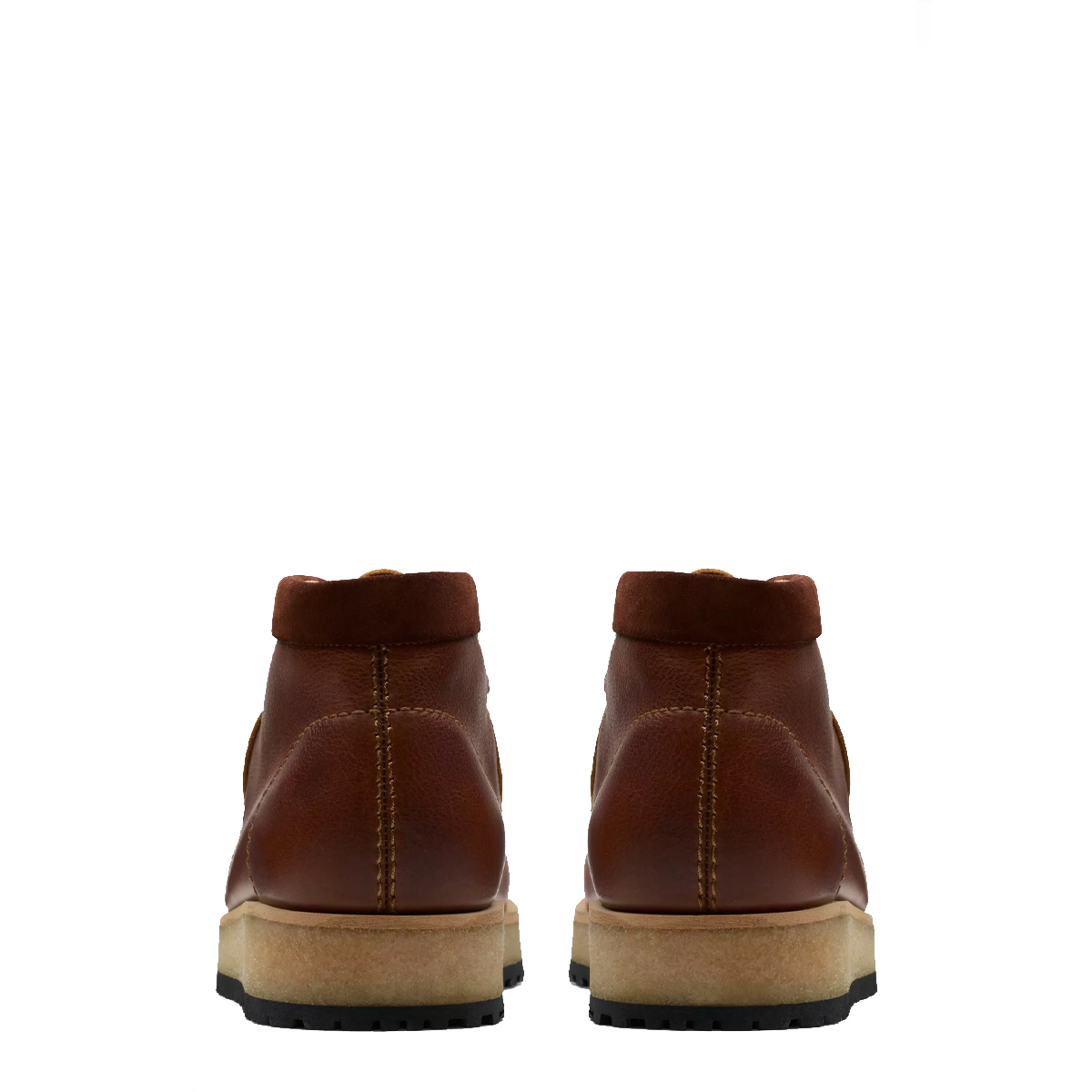 Stivaletto Wallabee Scout Dark Tan Leather