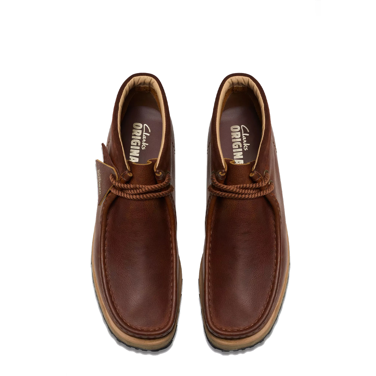 Stivaletto Wallabee Scout Dark Tan Leather