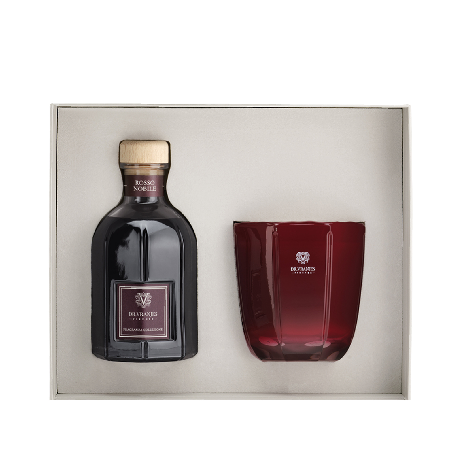Gift Box Rosso Nobile 100 ml + Candela 80 gr