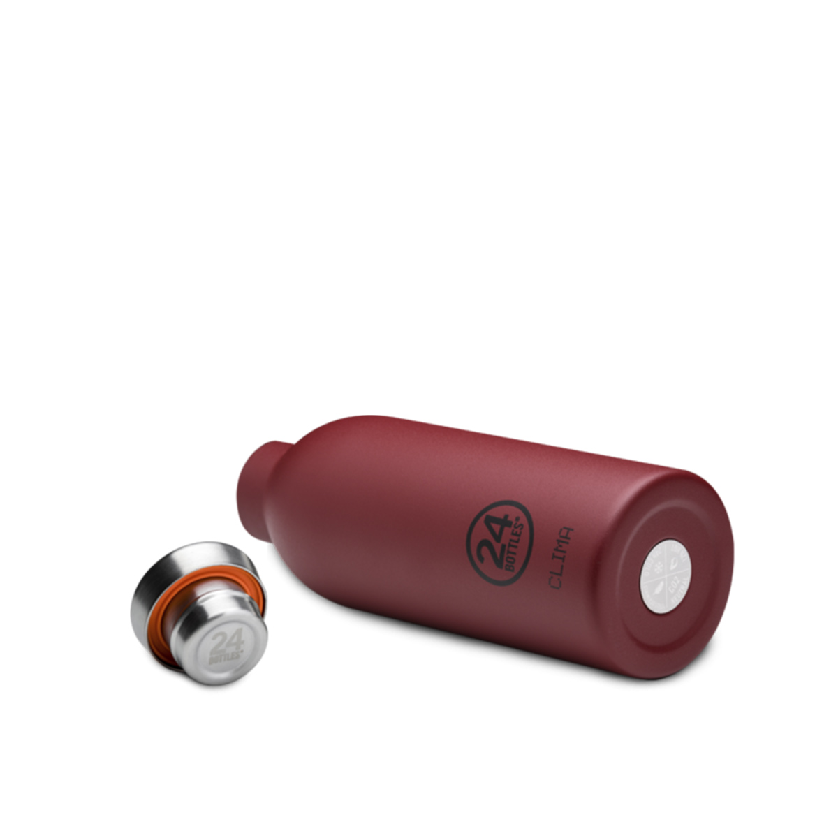 24BO Clima Bottle Heart Country Red 500 ml - 3 24BO Clima Bottle Heart Country Red 500 ml - 3