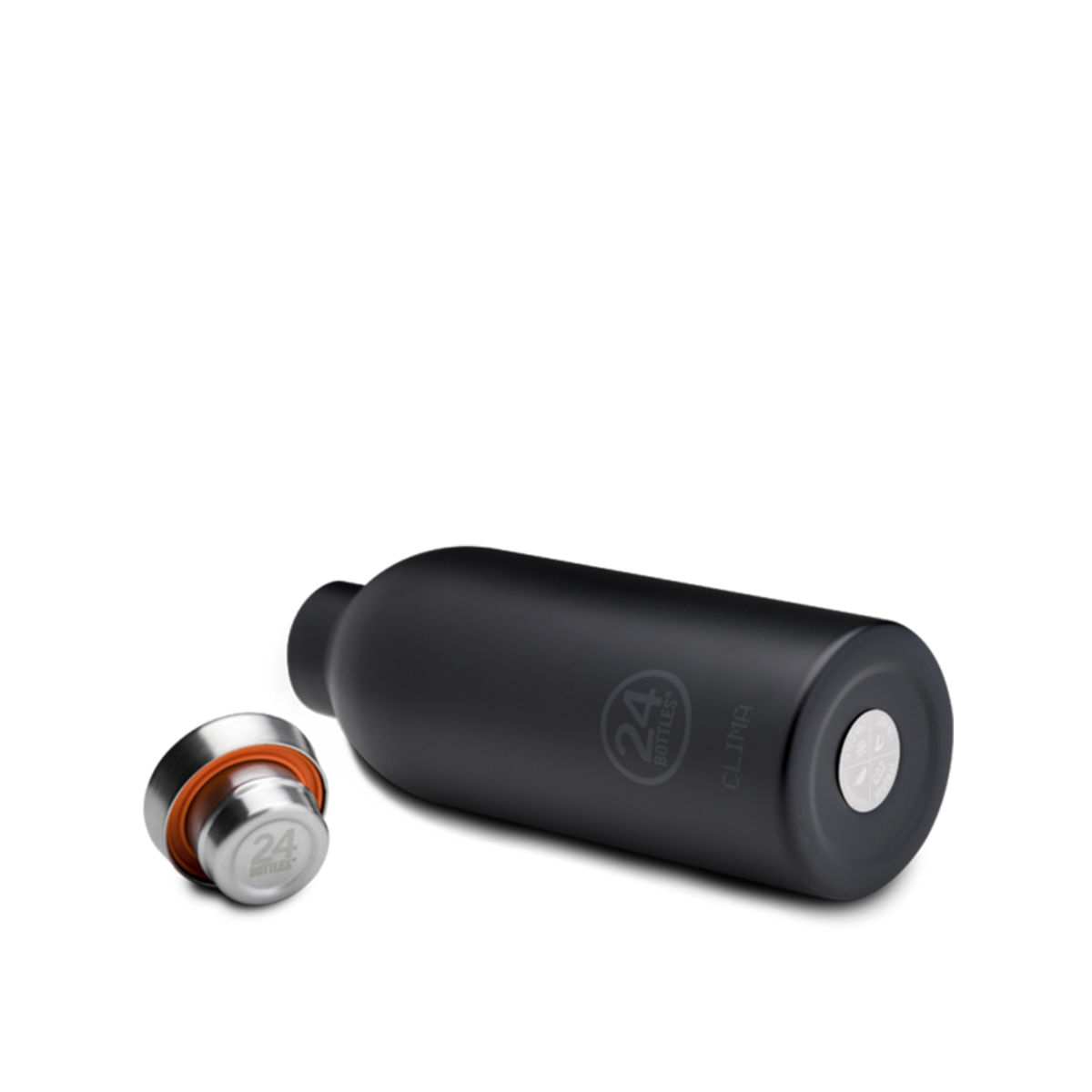24BO Clima Bottle Basic Tuxedo Black 500 ml - 3 24BO Clima Bottle Basic Tuxedo Black 500 ml - 3