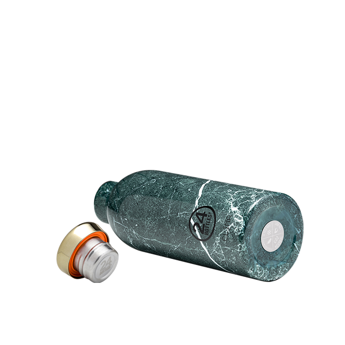 24 Bottles Clima Bottle Green Marble 500 ml - 3 24 Bottles Clima Bottle Green Marble 500 ml - 3