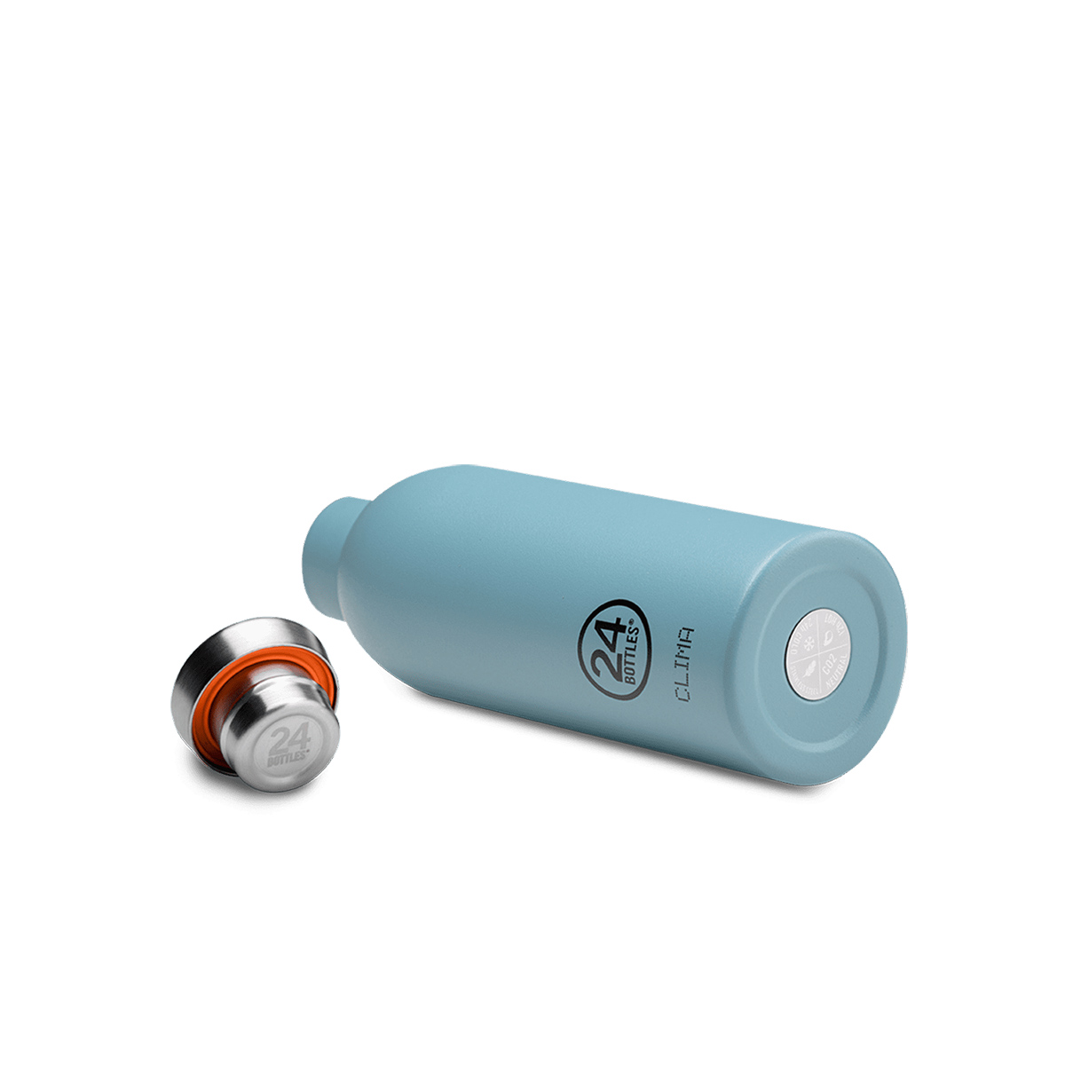 24 Bottles Clima Bottle Powder Blue 500 ml - 2 24 Bottles Clima Bottle Powder Blue 500 ml - 2