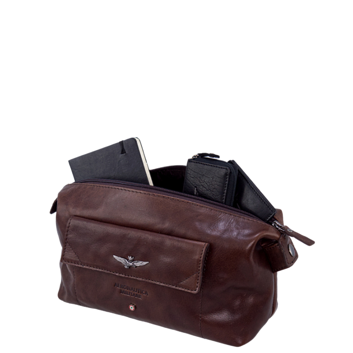 Aeronautica Militare Beauty Case in pelle - 2 Aeronautica Militare Beauty Case in pelle - 2