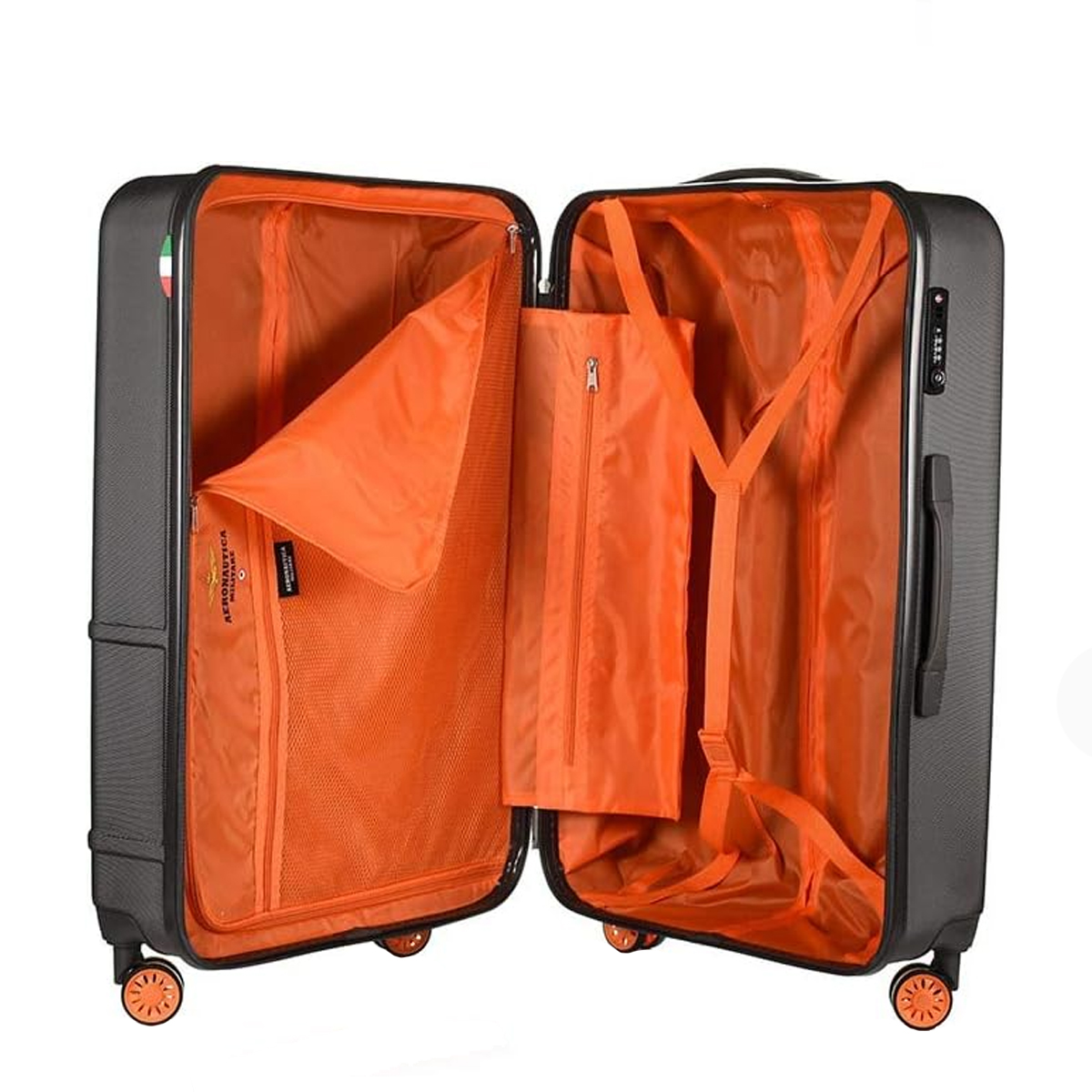 Aeronautica Militare Trolley Grande Force Antracite - 4 Aeronautica Militare Trolley Grande Force Antracite - 4