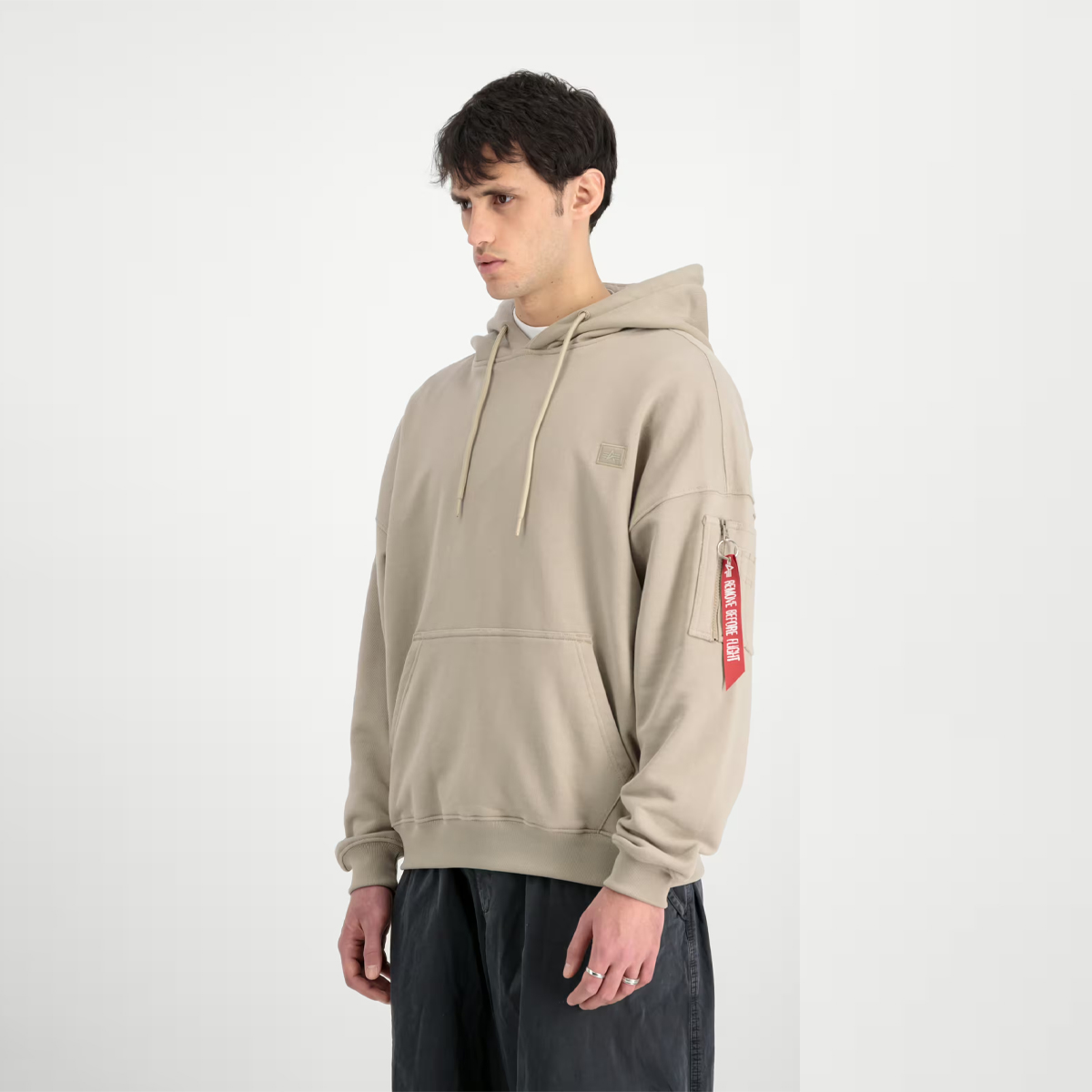 ALIN Felpa Alpha Essentials RL Vintage Sand - 4 ALIN Felpa Alpha Essentials RL Vintage Sand - 4