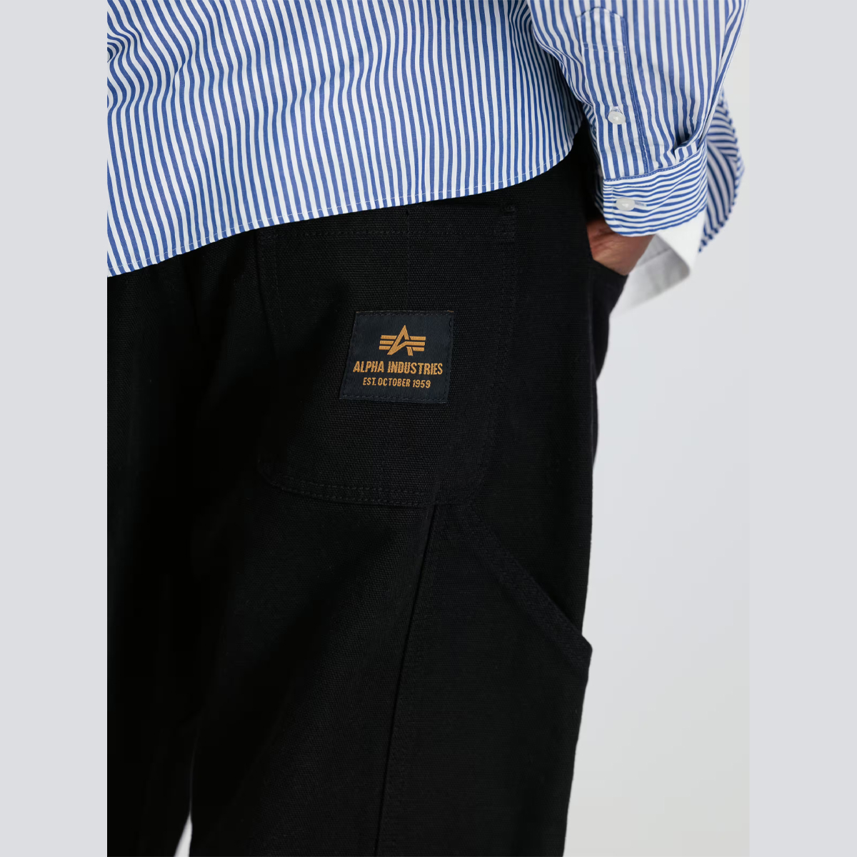 ALIN Pantaloni Carpenter Black - 8 ALIN Pantaloni Carpenter Black - 8