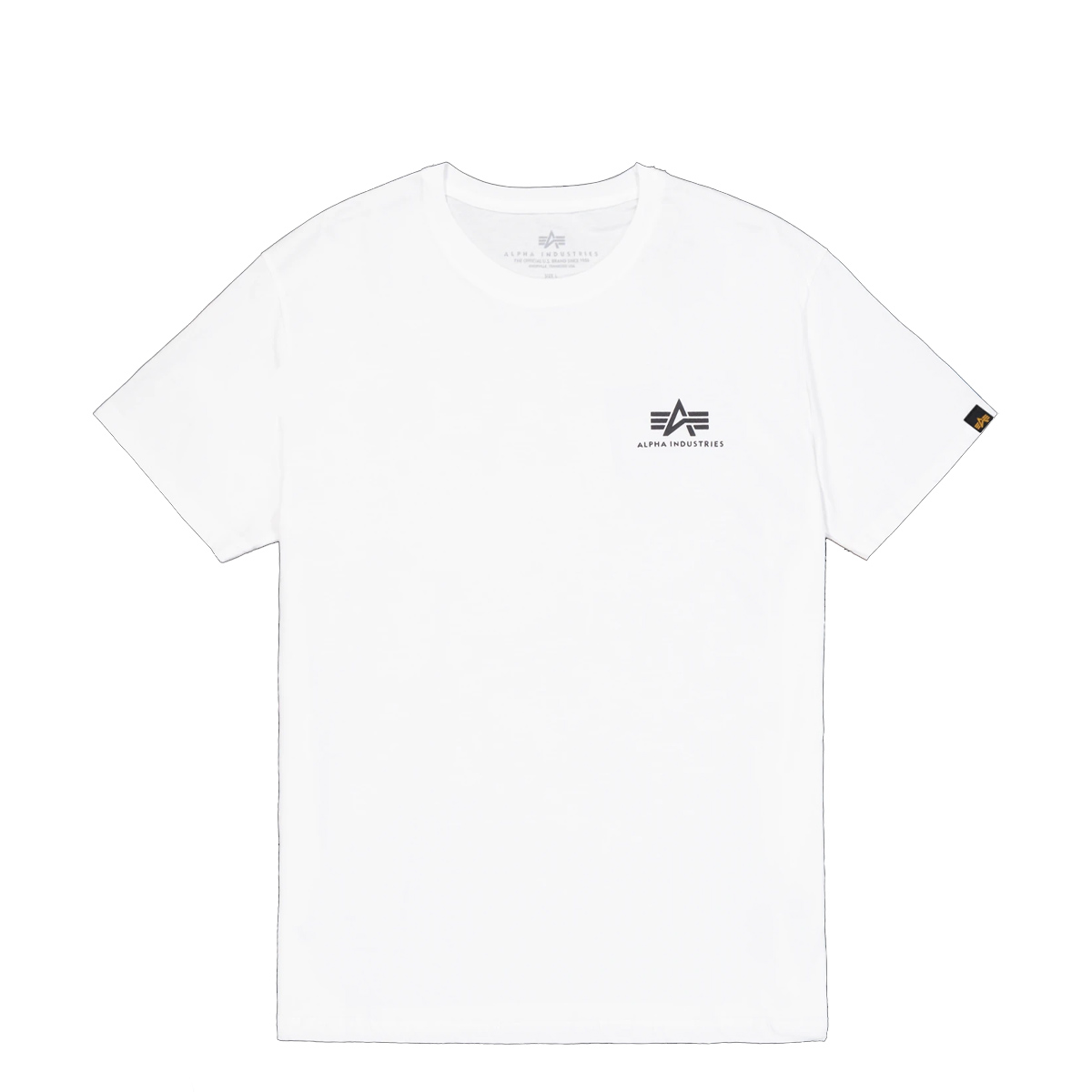 ALIN T-Shirt Basic T Small Logo White - 1 ALIN T-Shirt Basic T Small Logo White - 1