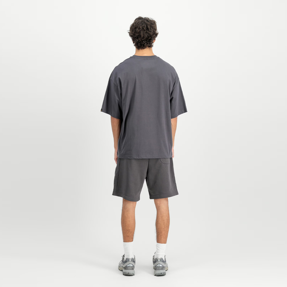 Alpha Industries Pantaloncini Studio Edition Shorts Vintage Grey - 4 Alpha Industries Pantaloncini Studio Edition Shorts Vintage Grey - 4