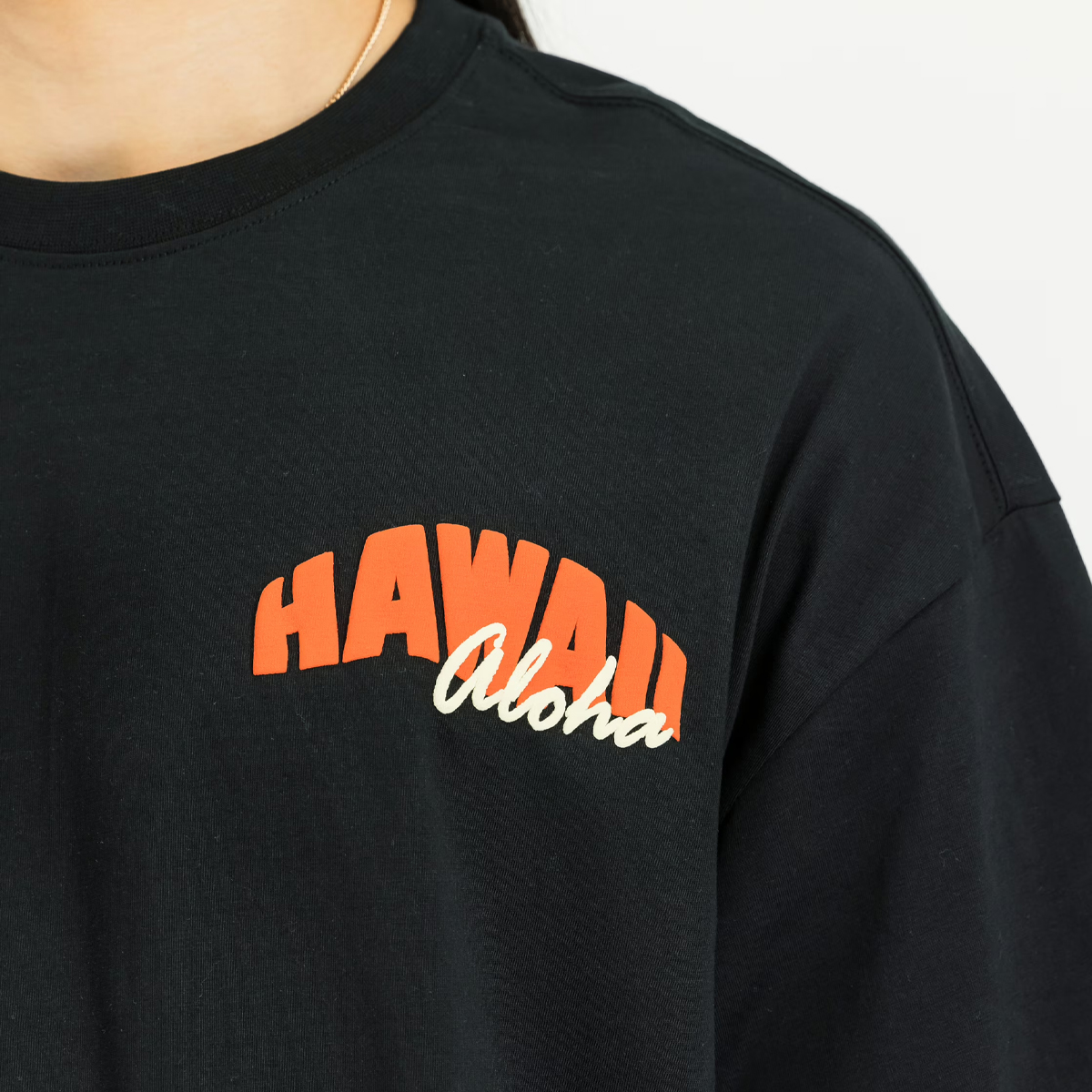 Alpha Industries T-Shirt Hawaii Aloha Back Print Black - 6 Alpha Industries T-Shirt Hawaii Aloha Back Print Black - 6
