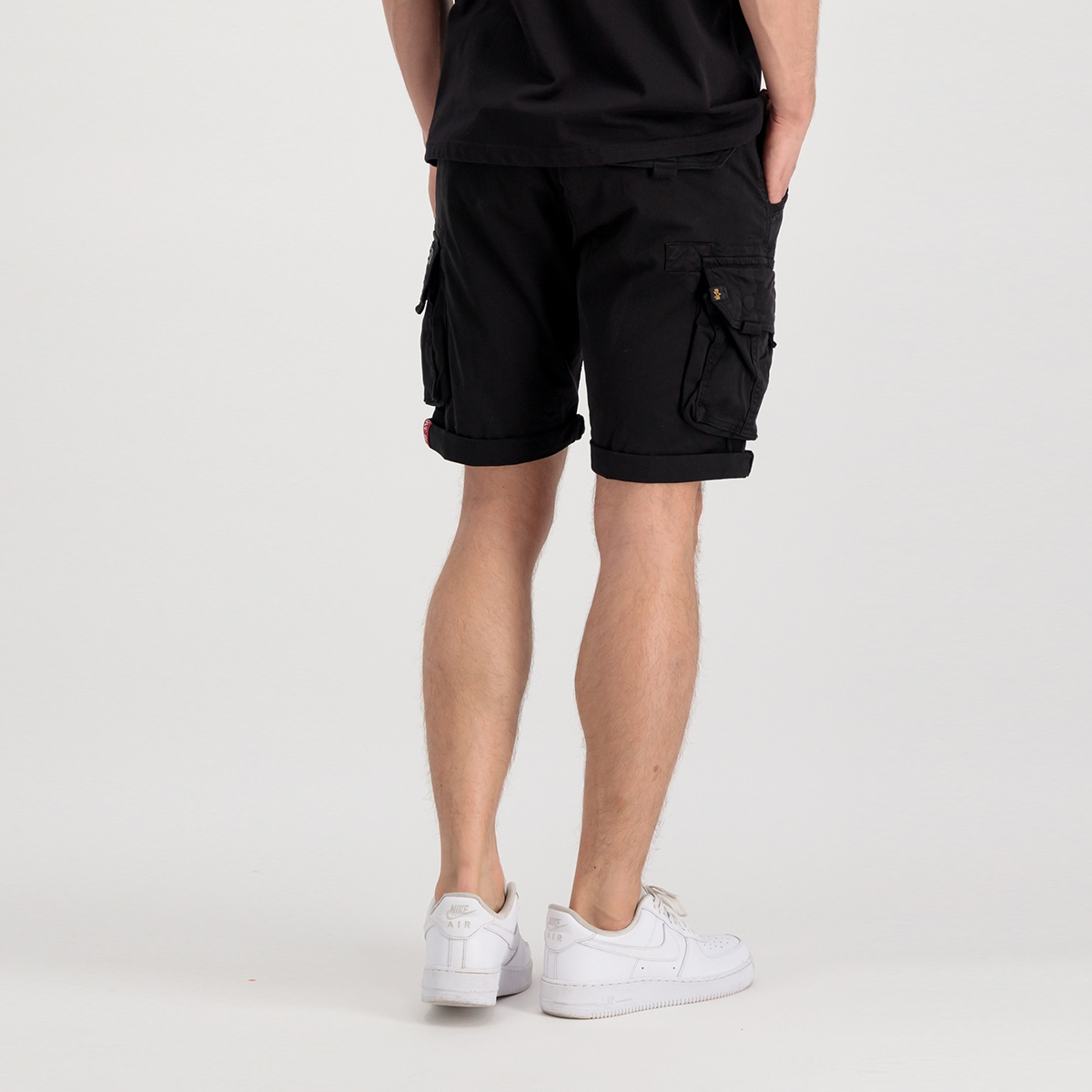 Alpha Industries Pantaloncini Crew Short Black - 3 Alpha Industries Pantaloncini Crew Short Black - 3