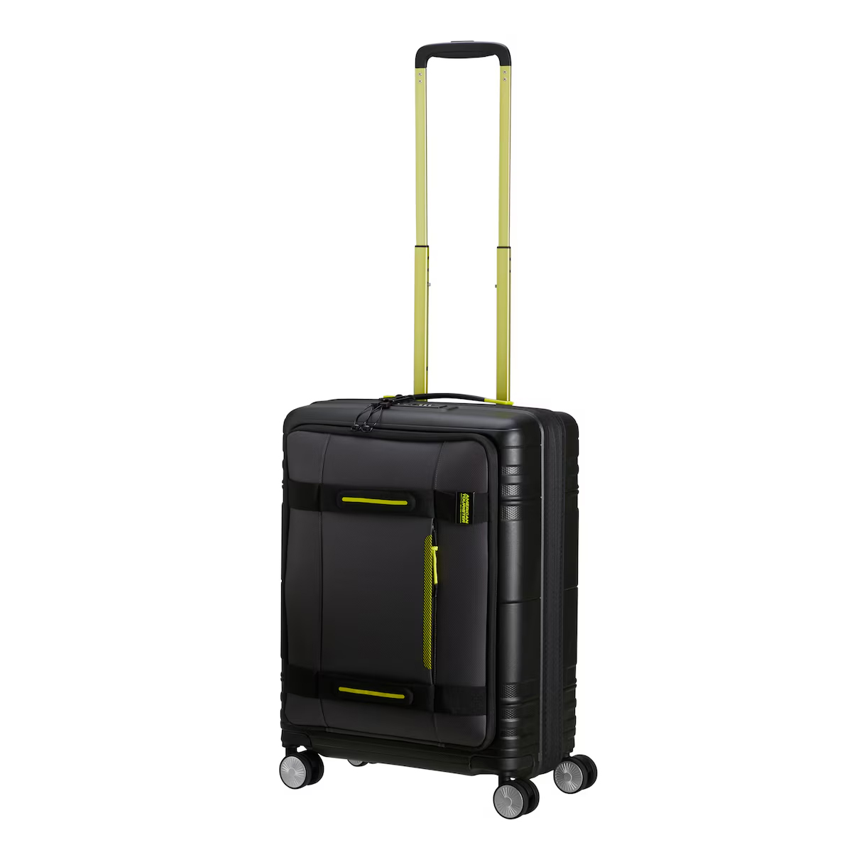 American Tourister Bagaglio a mano Hello Cabin Spinner 55 cm Black Lime - 5 American Tourister Bagaglio a mano Hello Cabin Spinner 55 cm Black Lime - 5