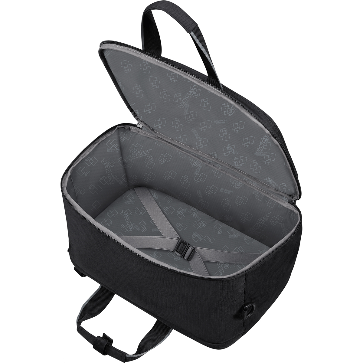 American Tourister Borsone da Viaggio Take2Cabin 3-Way Black - 3 American Tourister Borsone da Viaggio Take2Cabin 3-Way Black - 3