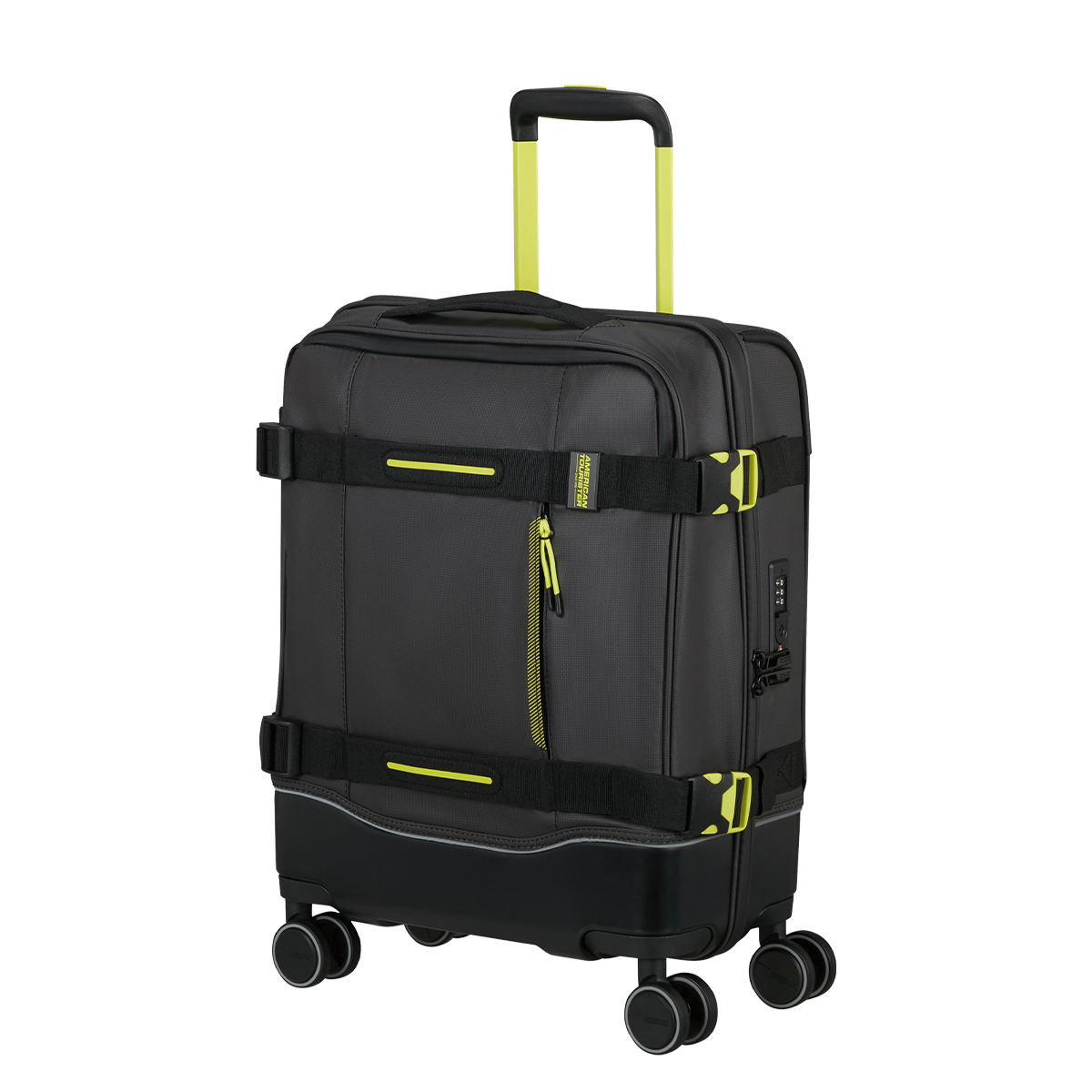American Tourister Bagaglio a mano Trolley Cabina Urban Track 55 cm Black Lime - 2 American Tourister Bagaglio a mano Trolley Cabina Urban Track 55 cm Black Lime - 2