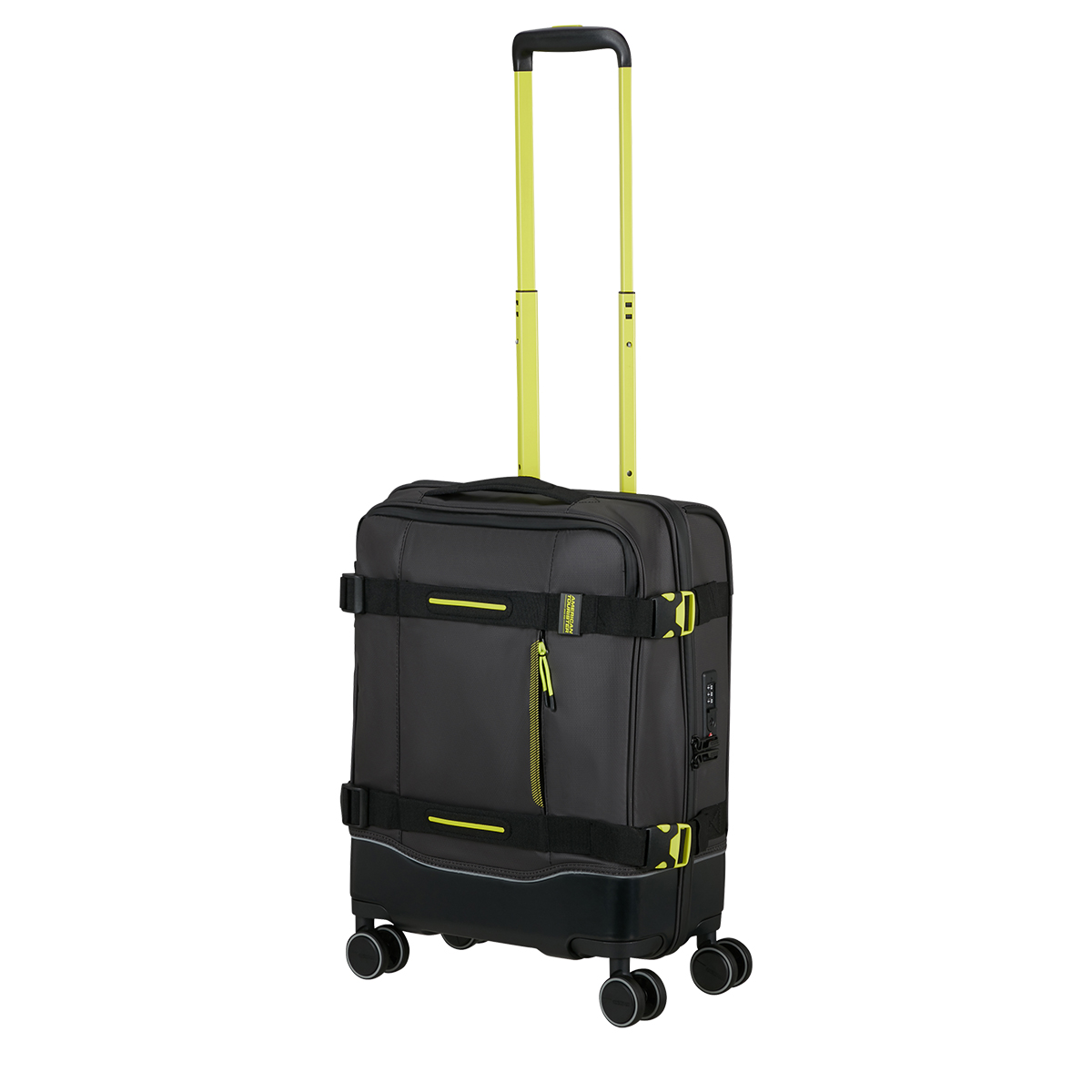 American Tourister Bagaglio a mano Trolley Cabina Urban Track 55 cm Black Lime - 6 American Tourister Bagaglio a mano Trolley Cabina Urban Track 55 cm Black Lime - 6