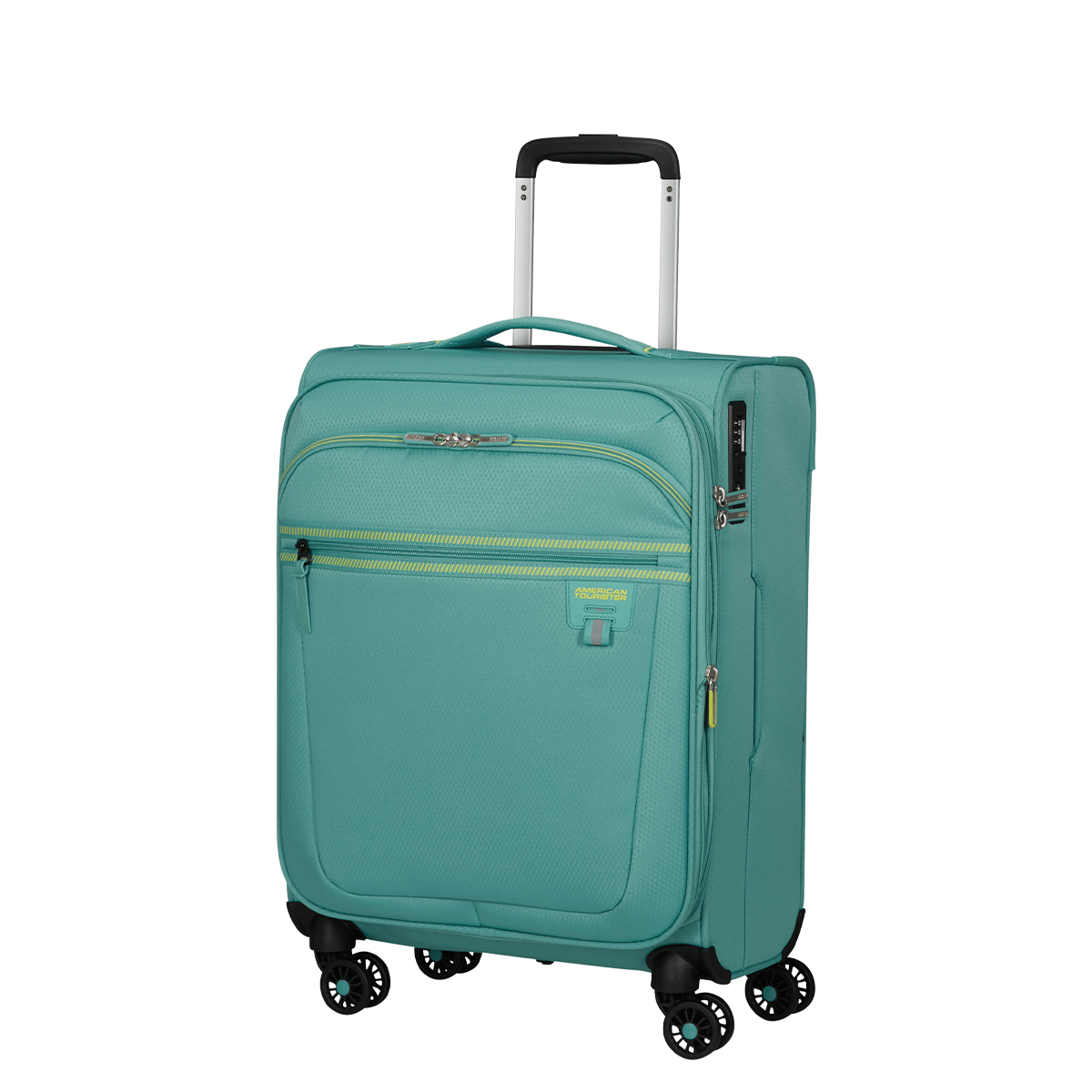 American Tourister Bagaglio a mano Trolley Cabina Aerospin Spinner Exp. 55 cm Dusty Turquoise - 2 American Tourister Bagaglio a mano Trolley Cabina Aerospin Spinner Exp. 55 cm Dusty Turquoise - 2