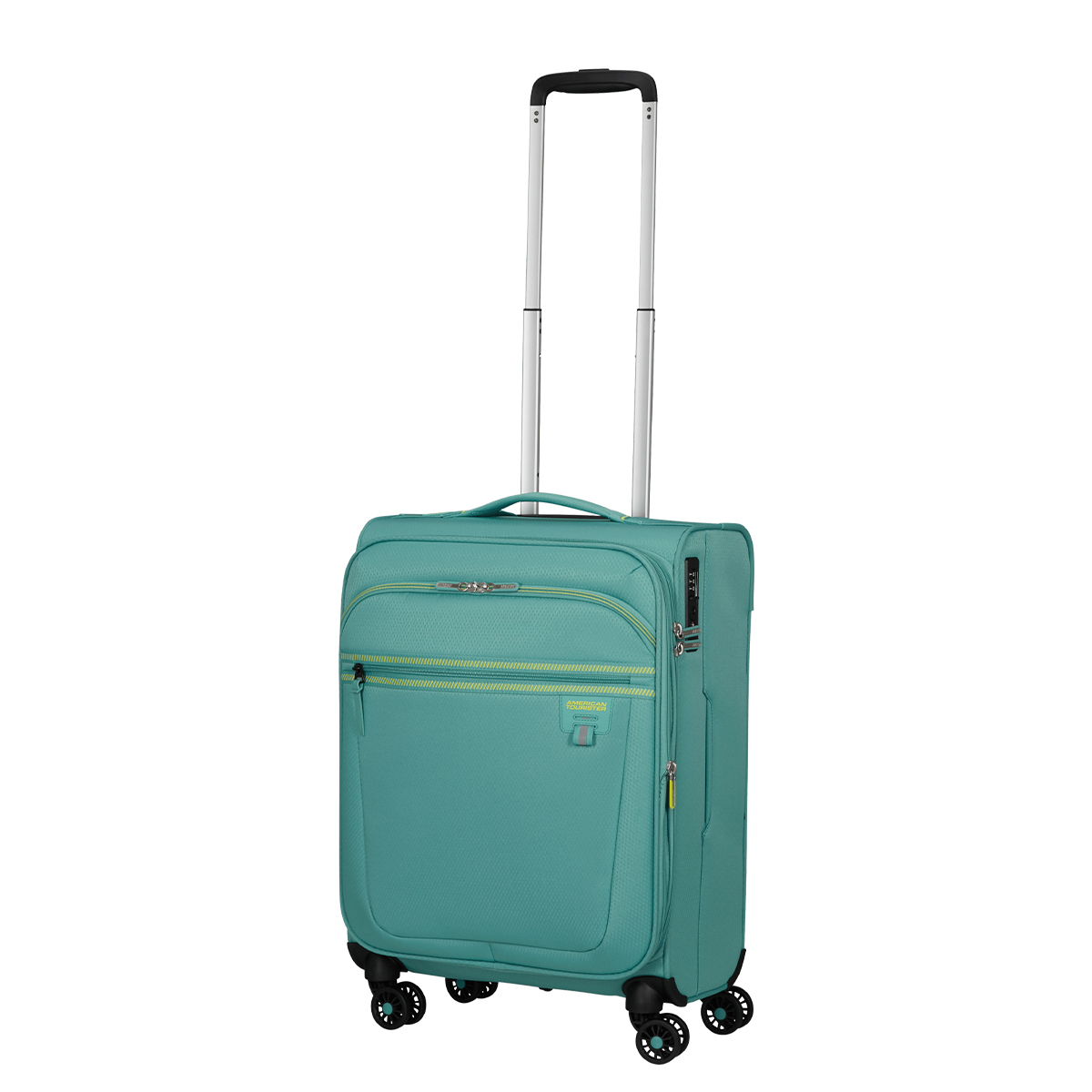 American Tourister Bagaglio a mano Trolley Cabina Aerospin Spinner Exp. 55 cm Dusty Turquoise - 6 American Tourister Bagaglio a mano Trolley Cabina Aerospin Spinner Exp. 55 cm Dusty Turquoise - 6