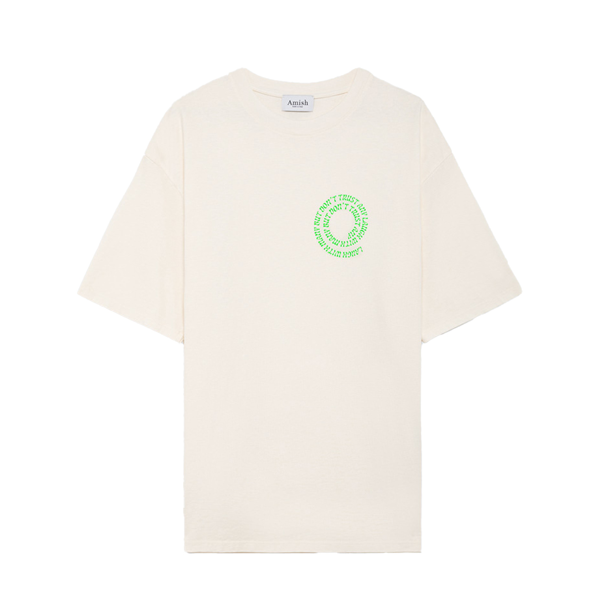 Amish T-Shirt Cactus Off White - 1 Amish T-Shirt Cactus Off White - 1