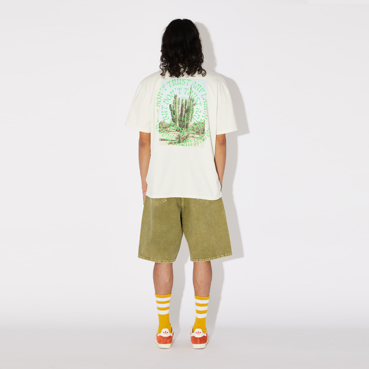 Amish T-Shirt Cactus Off White - 3 Amish T-Shirt Cactus Off White - 3