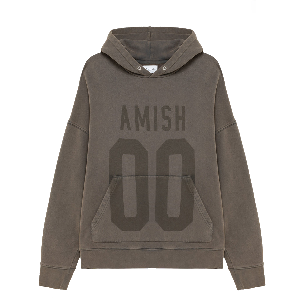 Amish Felpa Pigment Washed Black - 1 Amish Felpa Pigment Washed Black - 1
