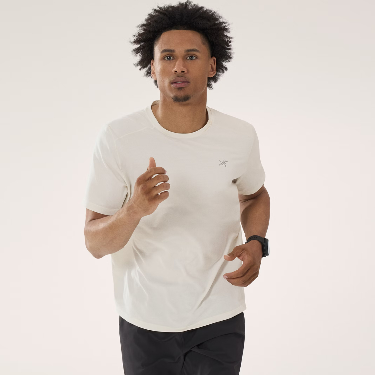 Arc'Teryx T-Shirt Cormac Crew Arctic Silk Heather - 1 Arc'Teryx T-Shirt Cormac Crew Arctic Silk Heather - 1