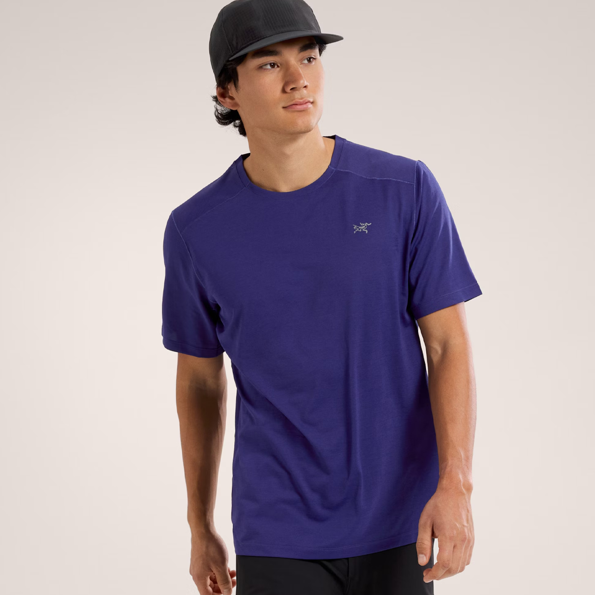 Arc'Teryx T-Shirt Cormac Crew Soulsonic Heather - 1 Arc'Teryx T-Shirt Cormac Crew Soulsonic Heather - 1