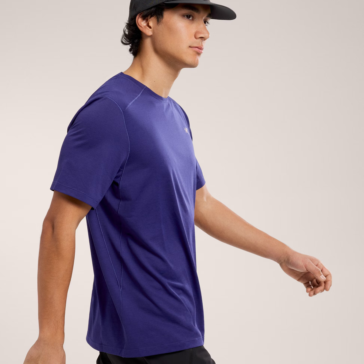Arc'Teryx T-Shirt Cormac Crew Soulsonic Heather - 2 Arc'Teryx T-Shirt Cormac Crew Soulsonic Heather - 2