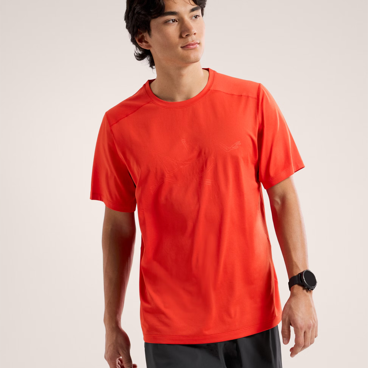 Arc'Teryx T-Shirt Cormac Logo Dynasty Heather - 2 Arc'Teryx T-Shirt Cormac Logo Dynasty Heather - 2