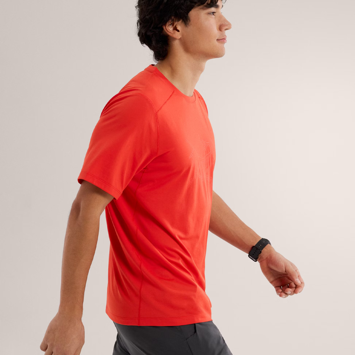 Arc'Teryx T-Shirt Cormac Logo Dynasty Heather - 6 Arc'Teryx T-Shirt Cormac Logo Dynasty Heather - 6