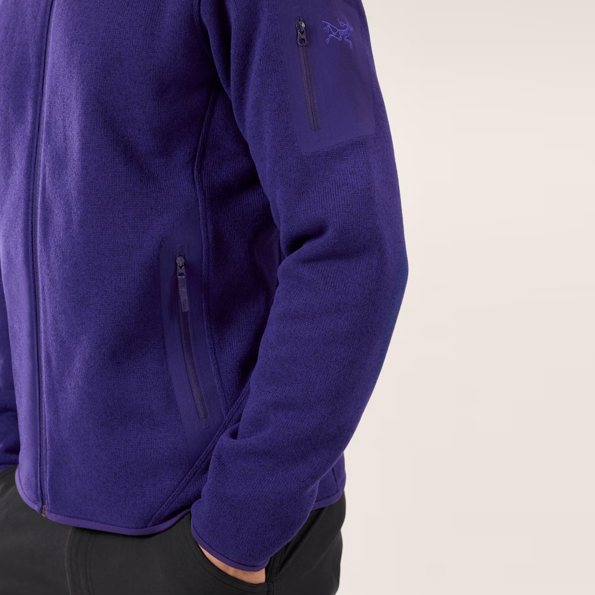 Arc'Teryx Felpa Covert Cardigan Soulsonic Heather - 6 Arc'Teryx Felpa Covert Cardigan Soulsonic Heather - 6