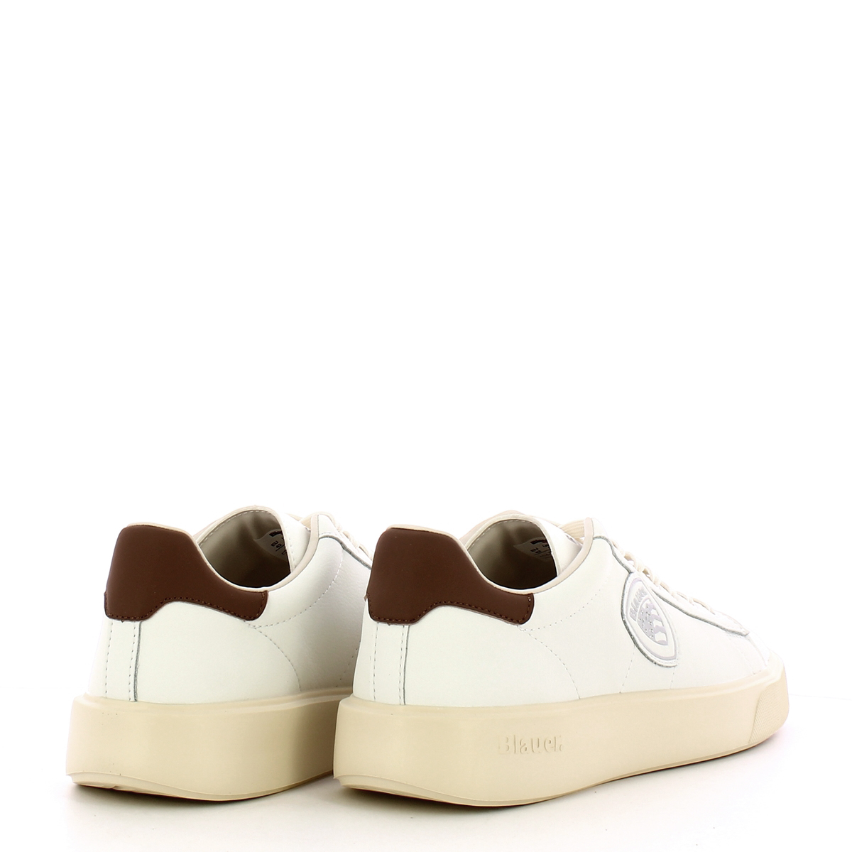 Blauer Sneakers Buck 01 White Brown - 3 Blauer Sneakers Buck 01 White Brown - 3