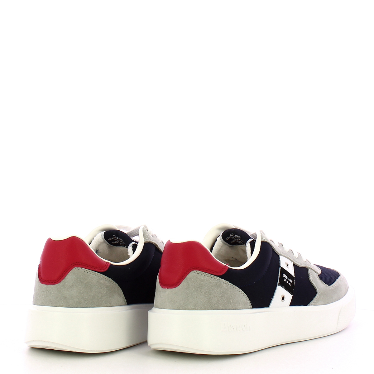 Blauer Sneakers Buck 02 Grey Navy - 3 Blauer Sneakers Buck 02 Grey Navy - 3