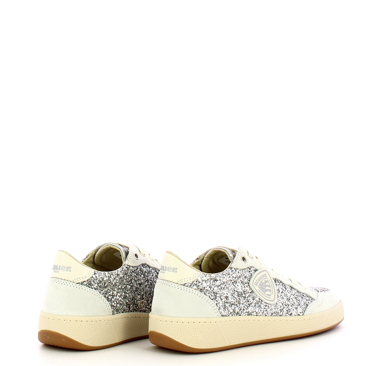 Blauer Sneakers Olympia 11 suede Silver - 3 Blauer Sneakers Olympia 11 suede Silver - 3