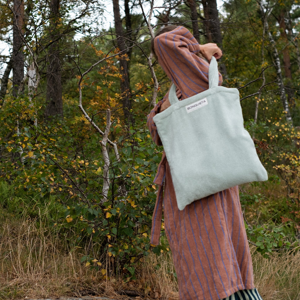 BON Tote Bag Naram Silver Sage - 2