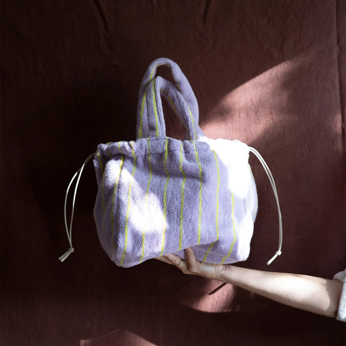 BON Borsa a mano Naram Small Lilac Neon Yellow - 2 BON Borsa a mano Naram Small Lilac Neon Yellow - 2