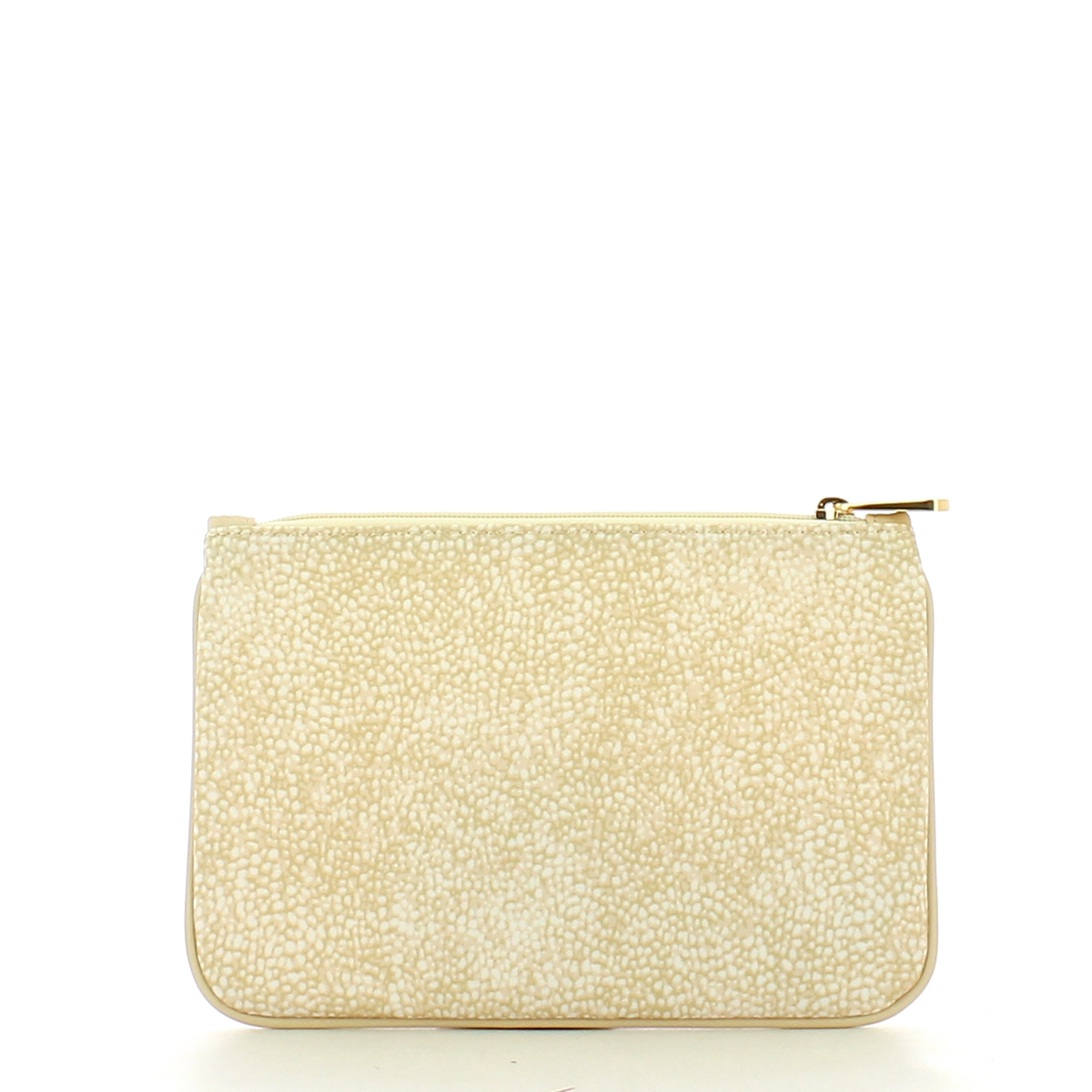 Borbonese Bustina piatta Porta Documenti Beige - 3