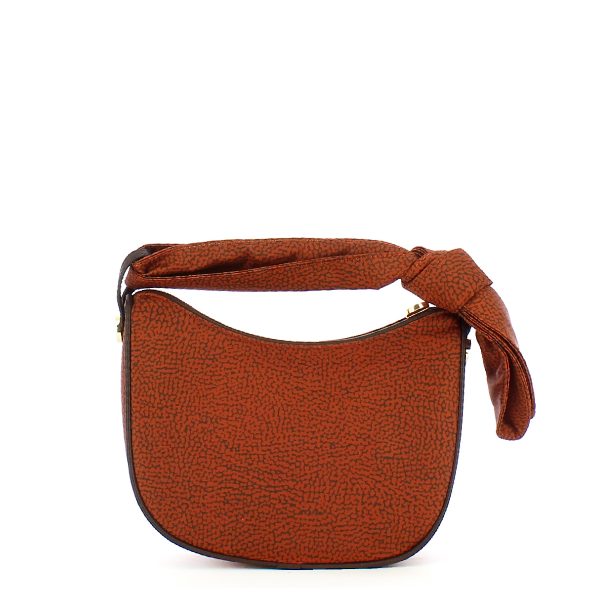 Borbonese Borsa Luna Bag Petite in Nylon Riciclato Tabasco - 3 Borbonese Borsa Luna Bag Petite in Nylon Riciclato Tabasco - 3