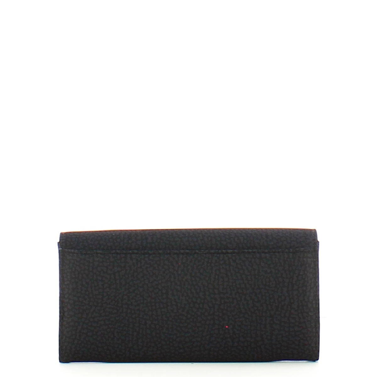 Borbonese Portafoglio Large RFID in Nylon Riciclato Dark Black - 2 Borbonese Portafoglio Large RFID in Nylon Riciclato Dark Black - 2