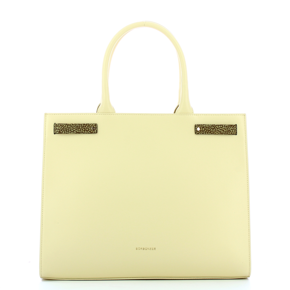Borbonese Shopping Bag Out Of Office Butter - 3 Borbonese Shopping Bag Out Of Office Butter - 3