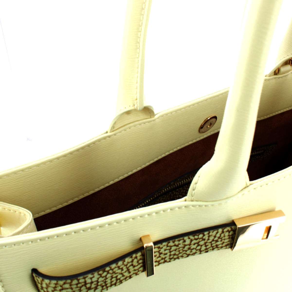 Borbonese Shopping Bag Out Of Office Butter - 4 Borbonese Shopping Bag Out Of Office Butter - 4