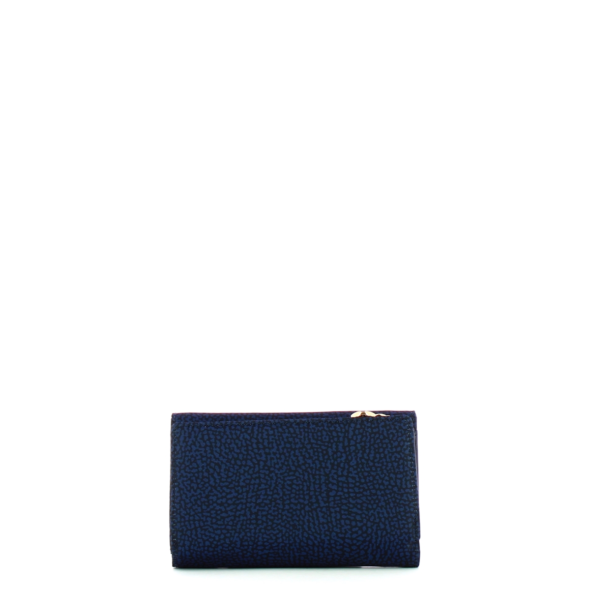 Borbonese Portafoglio Medium RFID in Nylon Riciclato Blu - 2 Borbonese Portafoglio Medium RFID in Nylon Riciclato Blu - 2