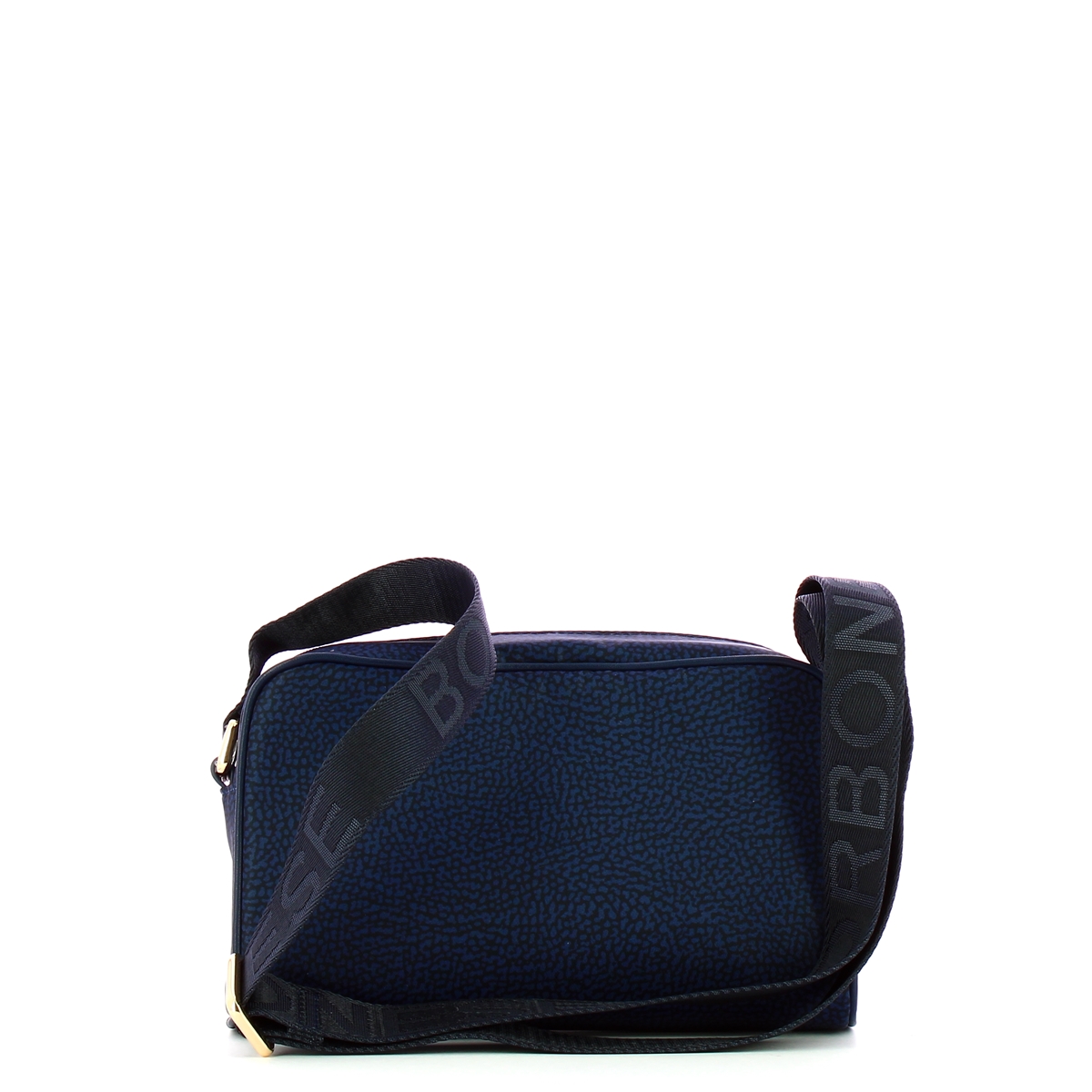 Borbonese Tracollina Small in Nylon Riciclato Blu - 3 Borbonese Tracollina Small in Nylon Riciclato Blu - 3