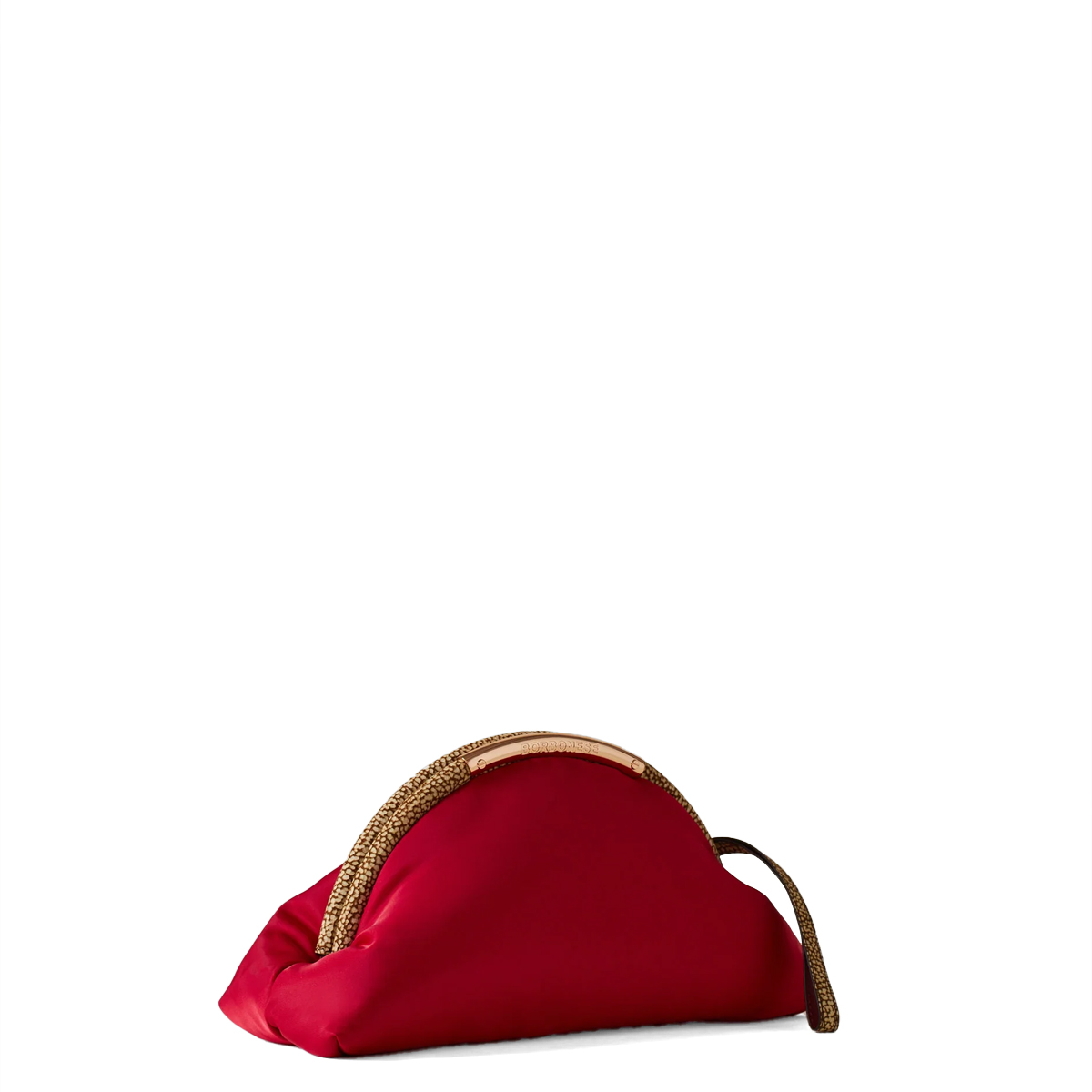 Borbonese Clutch Trésor Borgogna OP Naturale - 2 Borbonese Clutch Trésor Borgogna OP Naturale - 2