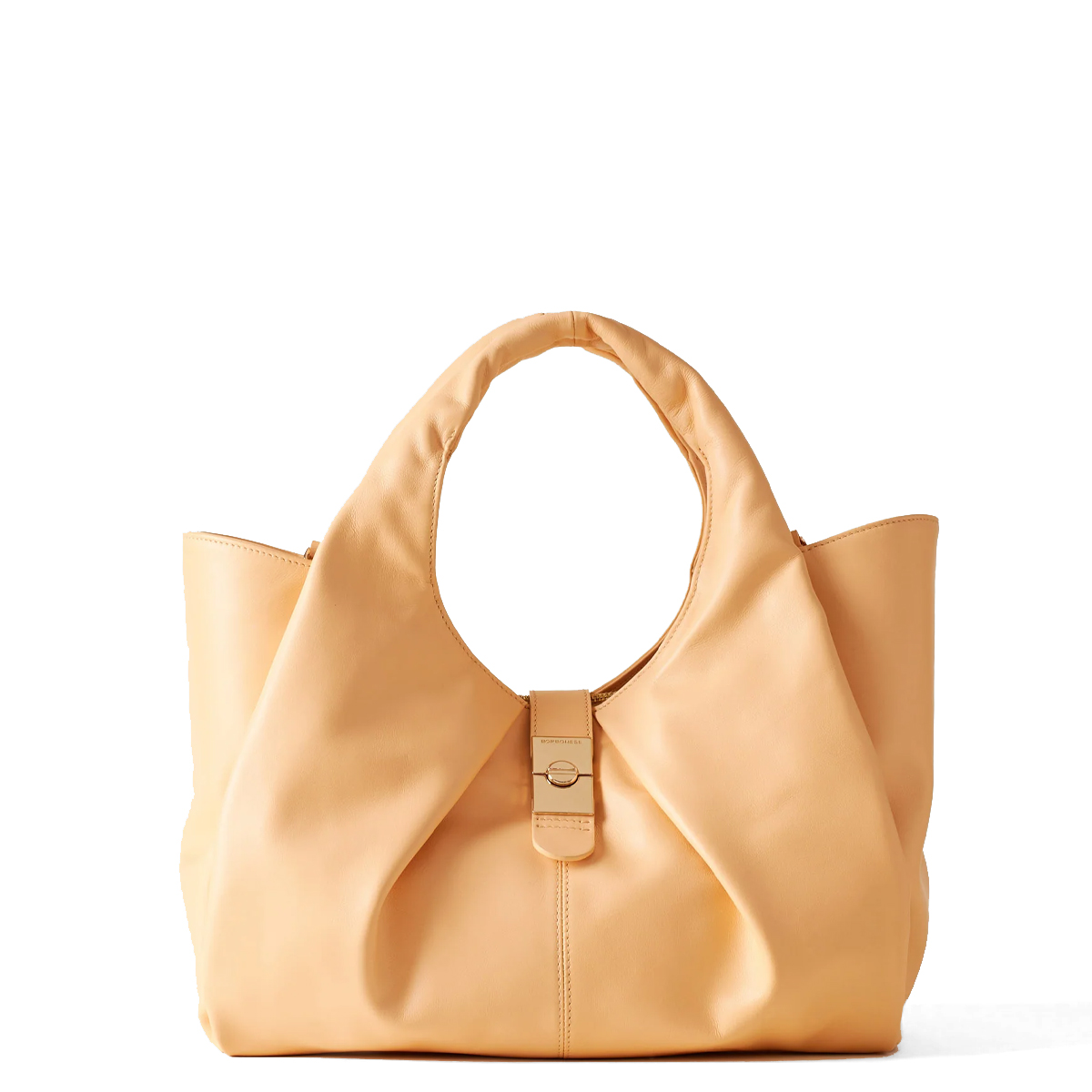 Borbonese Borsa a mano Cortina Medium Ambra - 1 Borbonese Borsa a mano Cortina Medium Ambra - 1
