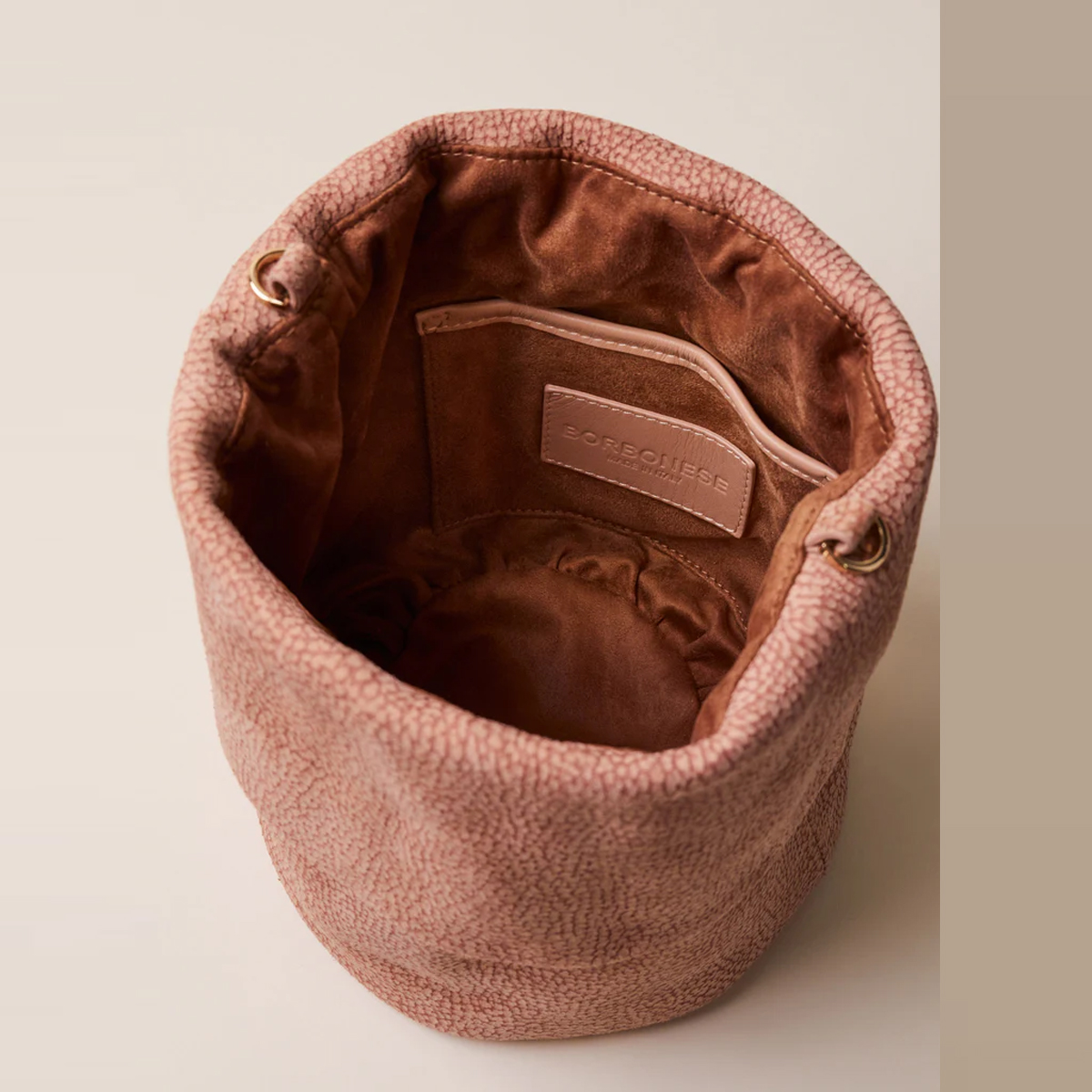 Borbonese Secchiello Trésor Small Blush - 6 Borbonese Secchiello Trésor Small Blush - 6